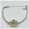 Image 1 : LADIES 14K WHITE GOLD ART DECO DIAMOND HAMILTON