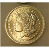 Image 1 : Morgan head 1 troy ounce silver commemorative coin
