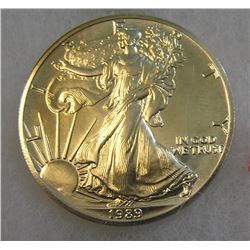 Walking Liberty silver eagle 1 troy ounce fine silver