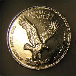 American Eagle 1 troy ounce of fine silver coin