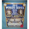 Image 1 : 1913 World Series Baseball retro style sign