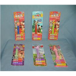 Walt Disney collectible PEZ candy containers