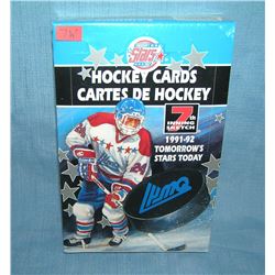 Hockey stars factory sealed box of hockey cards