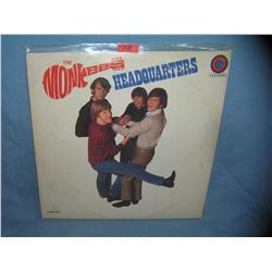 Vintage Monkees record album titled Headquarters