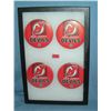 Image 1 : Vintage NHL NJ Devils hockey pin back buttons