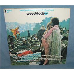 Vintage Woodstock 3 record album set