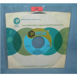 Vintage Donny Osmond 45 RPM record