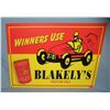 Image 1 : Blakeley's motor Oil retro style avertising sign