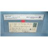 Image 1 : Bank of Metropolis NY bank check with period 2 cent