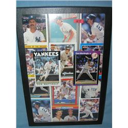 Collection of Don Mattingly all star baseball cards