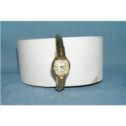 Benrus Swiss made/gold plated ladies' wrist watch