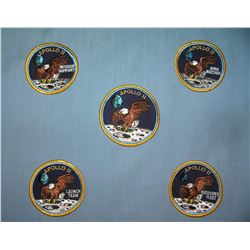 Apollo 11 first man on the moon patches