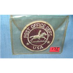 Early Post Office Pony Express patch USA