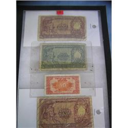 Collection of world currency