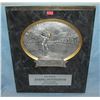 Image 1 : High quality golfing presentation plaque