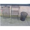 Image 1 : Wrought ironware group of 4 pieces