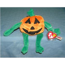 Vintage Pumpkin Beanie Baby toy