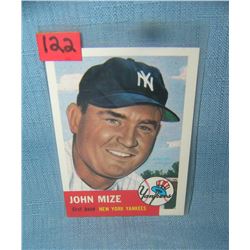 Johnny Mize all star retro baseball card