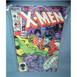 Early Xmen comic book 1984