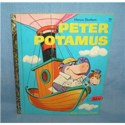 Peter Potamus vintage Little Golden book