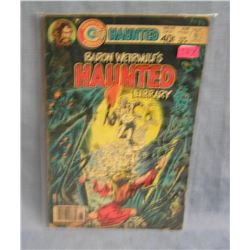 Early Haunted Library comic book