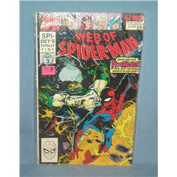 Vintage Web of Spiderman special issue comic book