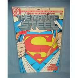 Vintage the Man of Steel Superman comic book