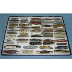 Antique pocket knife collection
