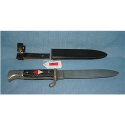 Post war German Hitler Youth style dagger