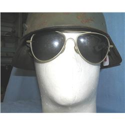 Pair of signed Foster Grant aviator sunglasses