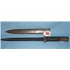 Image 1 : WWII bayonet and scabbard signed Burkopp