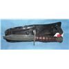Image 1 : WWII fighting knife with post war sheath