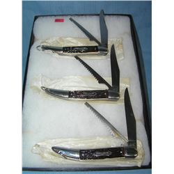 Group of vintage fish knives by Colonial Knife Co.