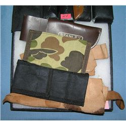 Group of knife cases and sheaths