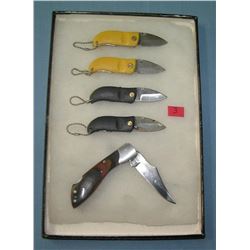Collection of pocket knives