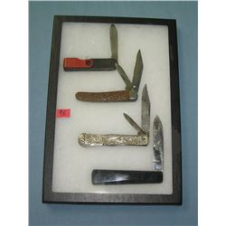 Collection of German made pocket knives