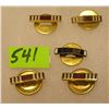 Image 1 : Group of five vintage ribbon bars