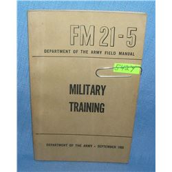 Military training Dept. of the Army field manuel