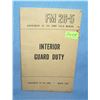 Image 1 : Interior guard duty Dept. of the Army