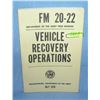 Image 1 : Vehicle recovery operations