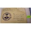 Image 1 : WWII letter and booklet from the US NAVY