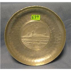 Commemorative dish from the SS Argentina