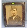 Image 1 : WWII officers photo in heavy glass frame