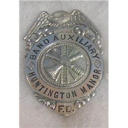 Vintage Huntington fire badge