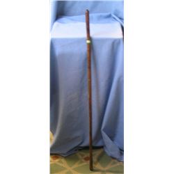 Antique fireman?s parade torch holder
