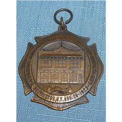 Suffolk county LI Fireman?s association medal