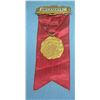 Image 1 : Antique fireman?s convention badge and ribbon
