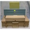 Image 1 : Group of four metal storage boxes