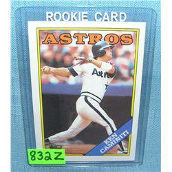 Ken Caminiti rookie baseball card
