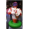 Image 1 : inflatable Budweiser football player store display